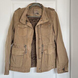 Levi's Lined Fall Utility Cargo Military Jacket Medium